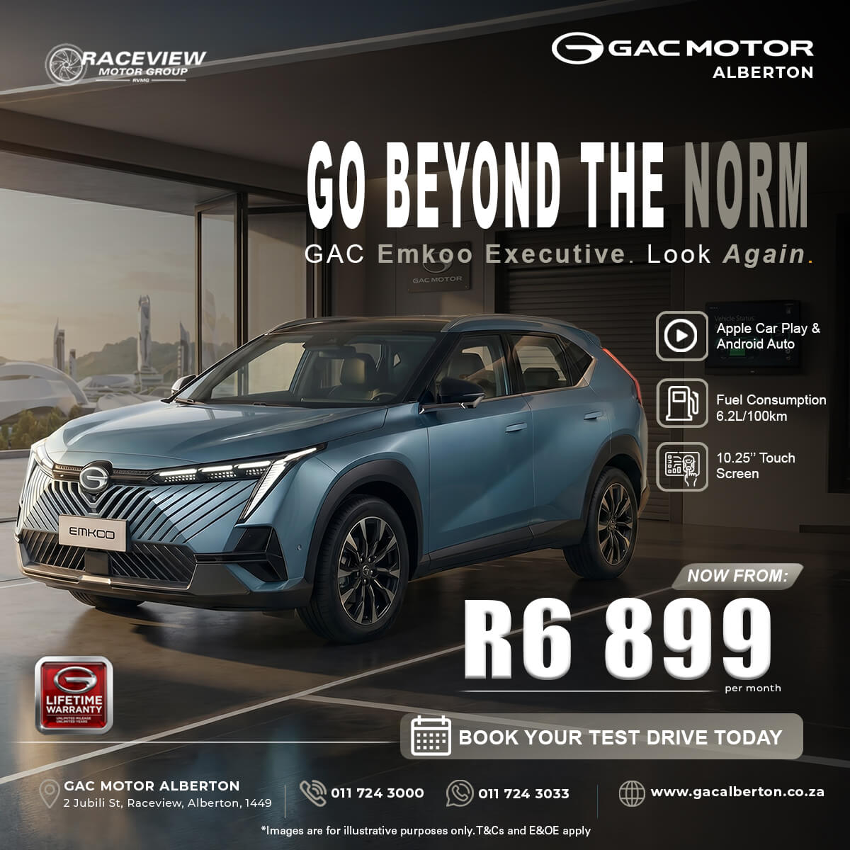 GAC Emkoo – Luxurious and Spacious.Unparalleled Comfort