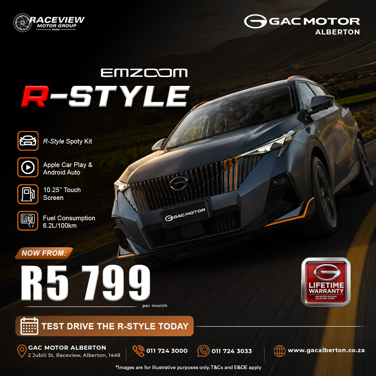 The GAC Emzoom R-Style Delivers Attitude
